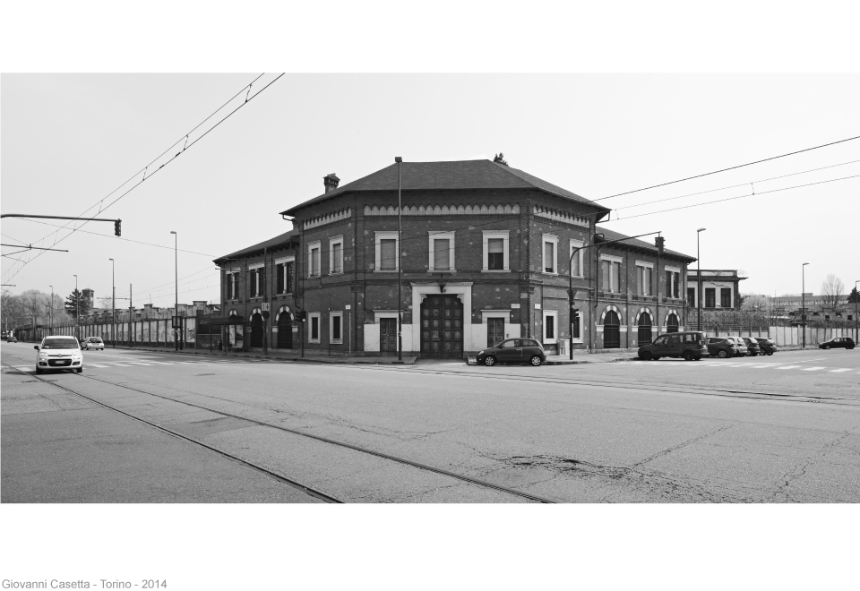 Via Bologna, Torino, foto in bianco e nero